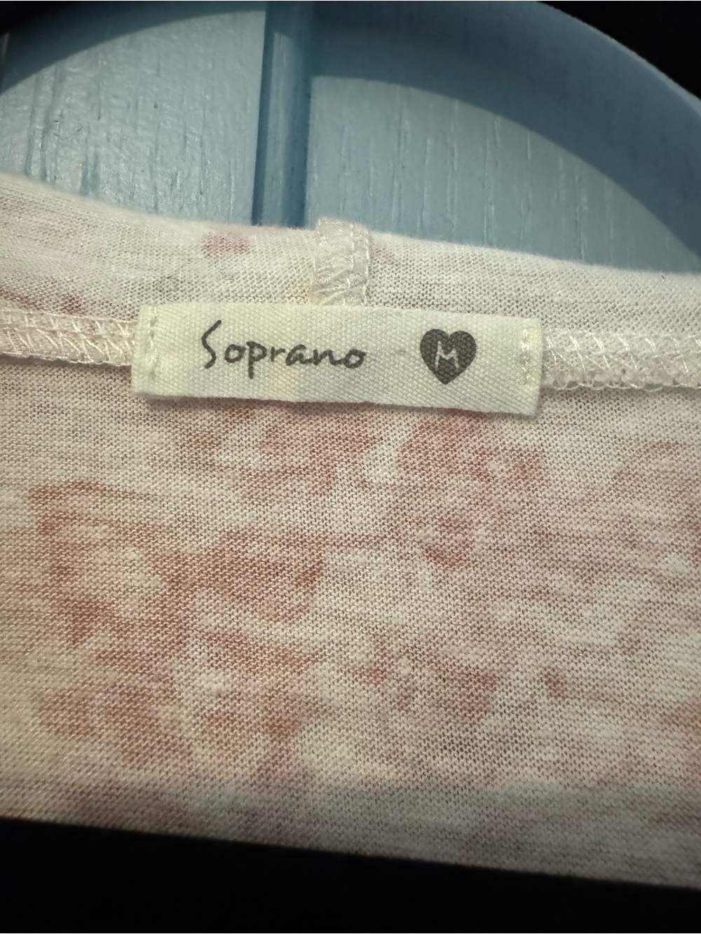 Soprano Pink Floral Zip Hoodie - Picture 2 of 7